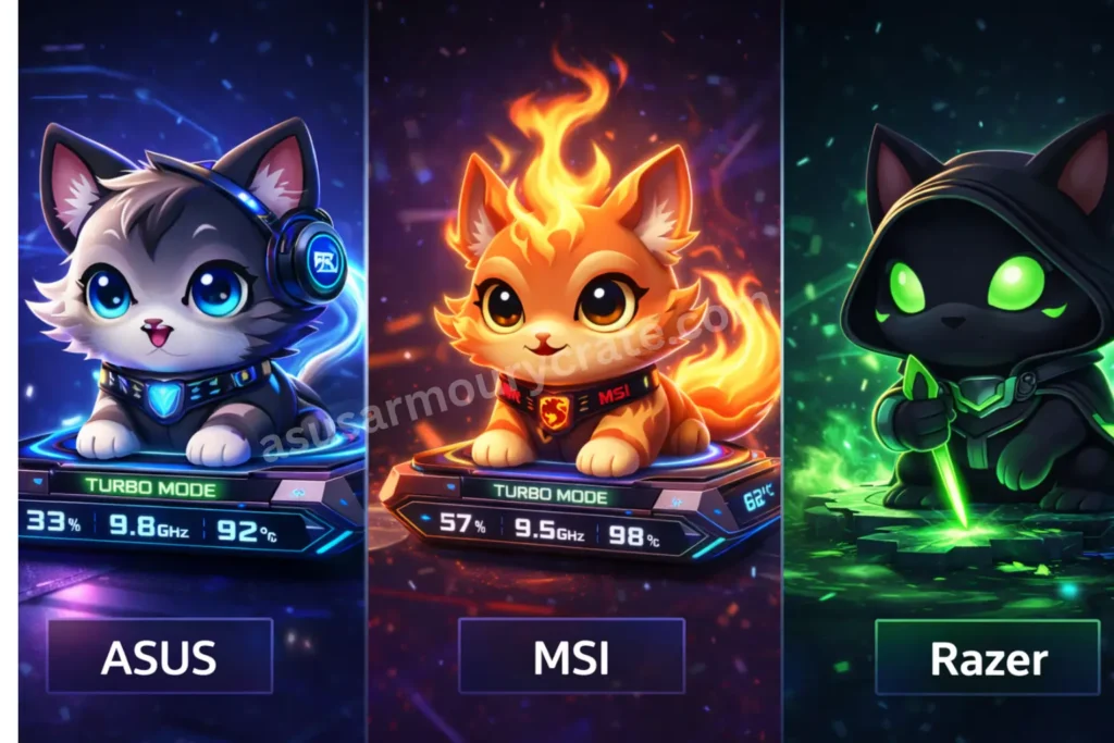 Comparing Armoury Crate Virtual Pet to Alternatives