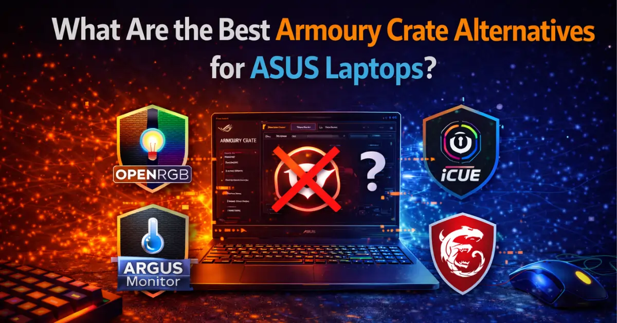 What Are the Best Armoury Crate Alternatives for ASUS Laptops