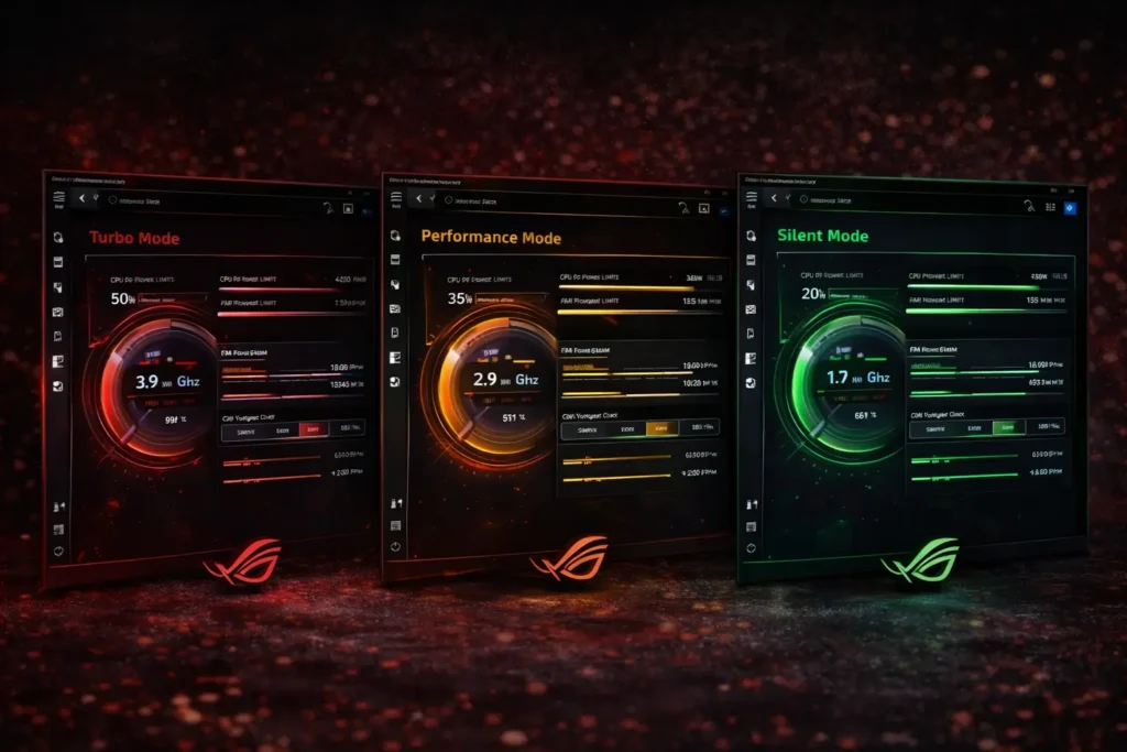 What Are the Performance Modes in Armoury Crate