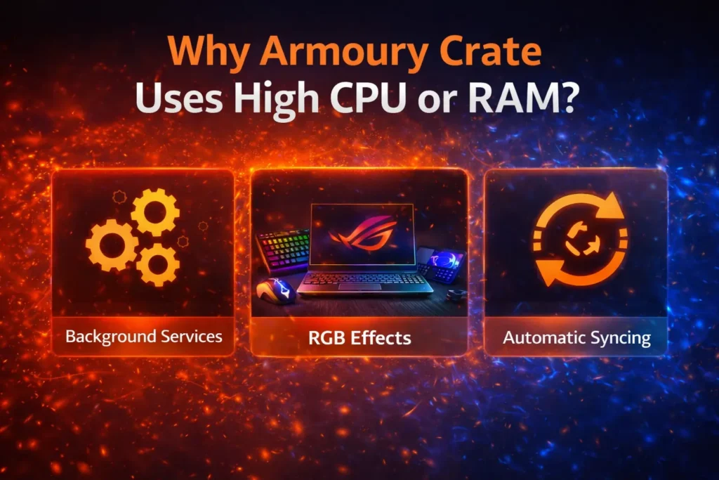 Armoury Crate Uses High CPU or RAM