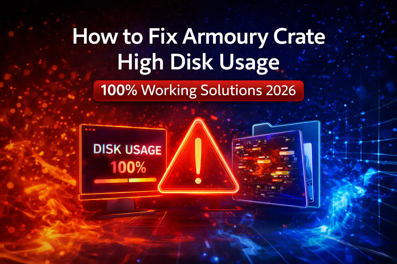 Armoury Crate High Disk Usage