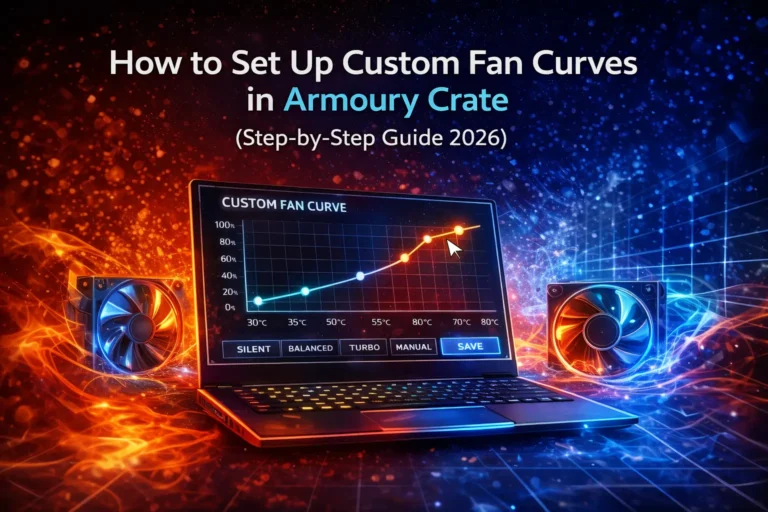 How to Set Up Custom Fan Curves in Armoury Crate (Step-by-Step Guide 2026)